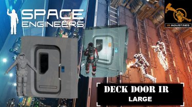 Мод "Door Deck A IR" для Space Engineers