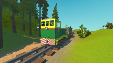 Мод "2ft NG Mackay Sugar Cane Train 1" для Scrap Mechanic 1