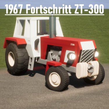 Мод "1967 Fortschritt ZT-300" для Brick Rigs
