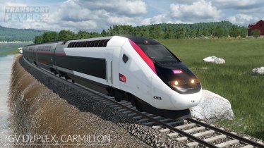 Мод «TGV Duplex: Carmillon» для Transport Fever 2