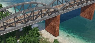 Мод «British Girder Bridges & Viaducts» для Transport Fever 2 0