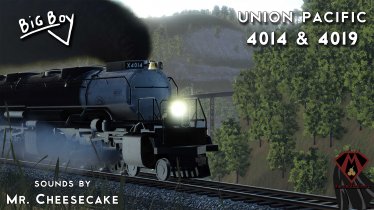 Мод «Union Pacific 4014 & 4019» для Transport Fever 2