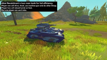 Мод "ALTAI Recalcitrant - Guard Tank" для Scrap Mechanic 1