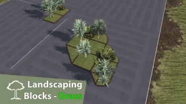 Мод "Landscaping Blocks - Grass" для Workers & Resources: Soviet Republic 1