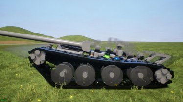 Мод "Stridsvagn 103B MBT Inner Workings" для Brick Rigs 1