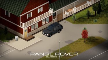 Мод "91 RANGE ROVER Classic" для Project Zomboid 0
