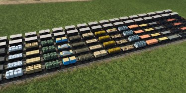 Мод «Generic British Wagons & Brake Van» для Transport Fever 2 1