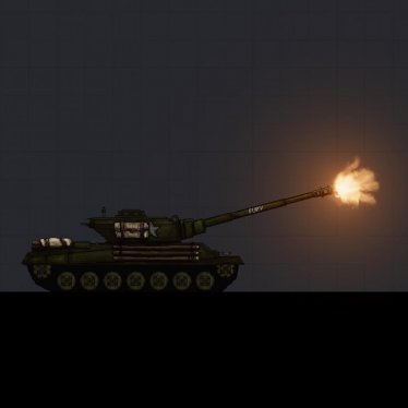 Мод "M4 Sherman (+ Fury Edition)" для People Playground 1