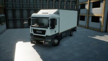 Мод "MAN TGX 18.500 4x2 Box Truck" для Brick Rigs 1