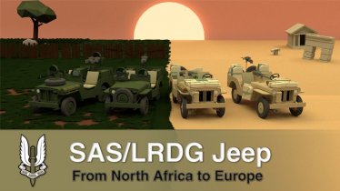 Мод «SAS/LRDG Jeep Willys MB» для Ravenfield (Build 20)