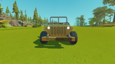 Мод "Jeep "Wyllis" MB with trailer" для Scrap Mechanic 1