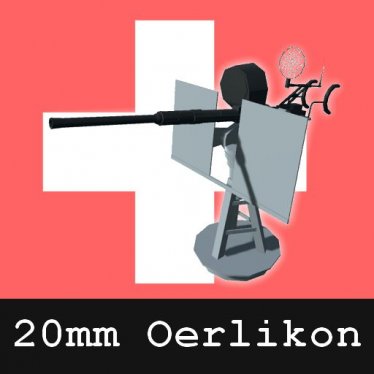 Мод «20mm Oerlikon Turret» для Ravenfield (Build 20)