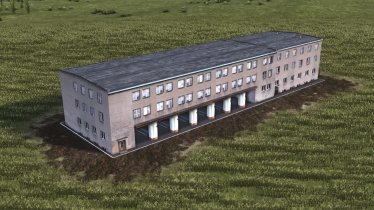 Мод "Big fire station" для Workers & Resources: Soviet Republic 1