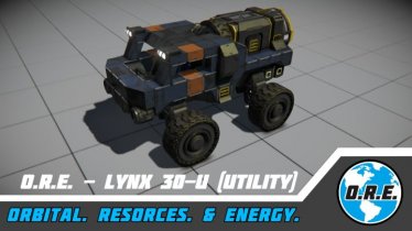 Мод "O.R.E. - Lynx 30-U (Utility)" для Space Engineers