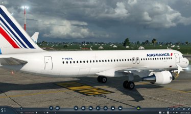 Мод «Air France Airbus A320» для Transport Fever 2 0