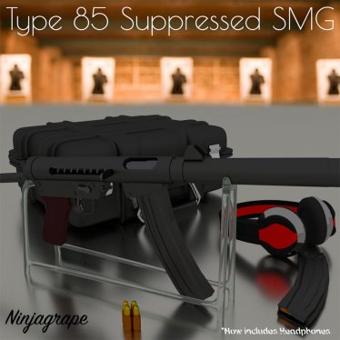 Мод «Type 85 Suppressed Submachine Gun» для Ravenfield (Build 23)