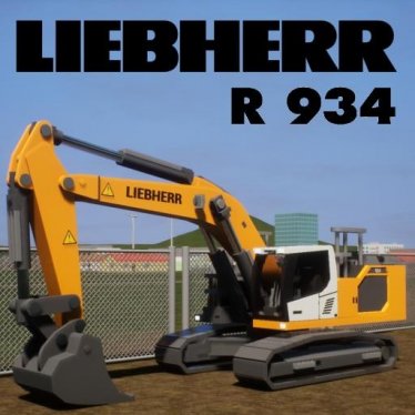 Мод "LIEBHERR R934 GEN8 excavator" для Brick Rigs