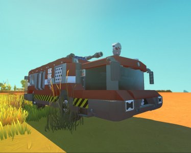 Мод "Vortex-1C Firetruck" для Scrap Mechanic 2