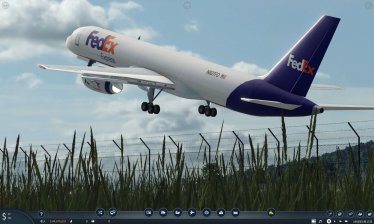 Мод «FedEx Boeing 757-200F» для Transport Fever 2 2