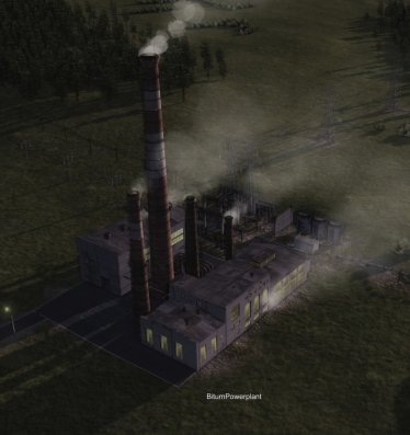 Мод "Bitum Powerplant" для Workers & Resources: Soviet Republic 0