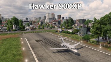 Мод «Hawker 900XP» для Transport Fever 2 3