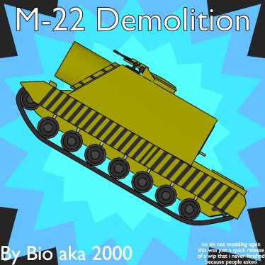 Мод «M-22 Demolition Vehicle» для Ravenfield (Build 21)