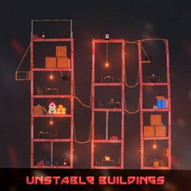 Мод "[Destructible] Unstable Buildings" для People Playground