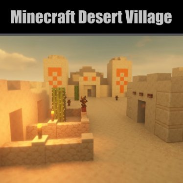 Мод "Minecraft Desert Village" для Teardown