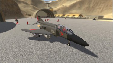 Мод «McDonnell Douglas F-4 Phantom II» для Ravenfield (Build 24) 2