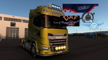 Мод DAF XG-XG+ DLC Tuning Pack версия 1.1.3 для Euro Truck Simulator 2 (v1.48.x, 1.49.x)