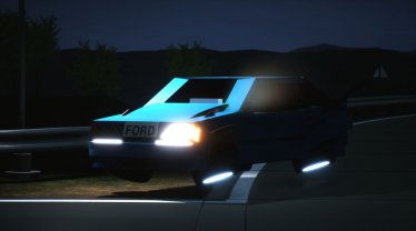 Мод "Ford Granada MK 2000" для Brick Rigs 2