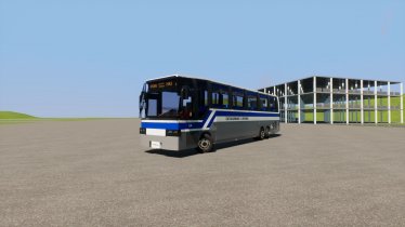 Мод "Volvo 9700S Satakunnan Liikenne" для Brick Rigs 3