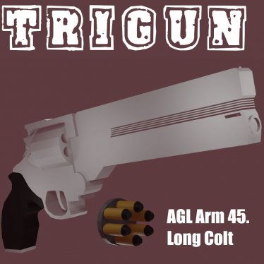 Мод «AGL Arm .45 Long Colt Revolver» для Ravenfield (Build 22)