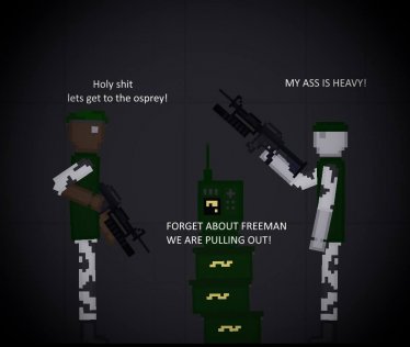 Мод "Hazardous Environment Combat Unit Mod"  для People Playground 2