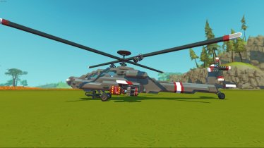 Мод "McDonnell Douglas AH-64 Apache" для Scrap Mechanic 2