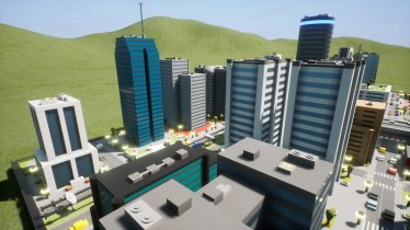 Мод "Unklugton - Mini City" для Brick Rigs 2