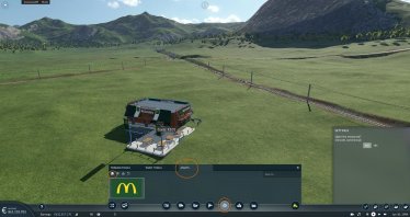 Мод «McDonald's restaurant» для Transport Fever 2 0