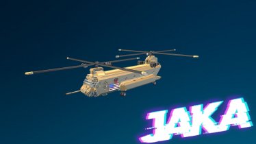 Мод "CH-47 CHINOOK" для Scrap Mechanic