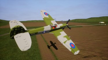 Мод "Spitfire F Mk IXc" для Brick Rigs 3