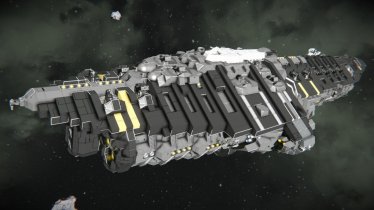 Мод "HATRIUS Class I - Battleship" для Space Engineers 3