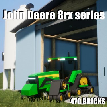 Мод "John Deere 8rx series" для Brick Rigs