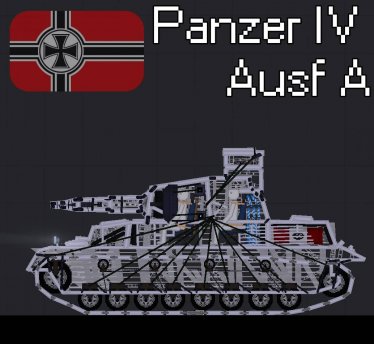 Мод "Panzer IV Ausf A" для People Playground