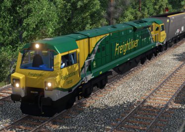 Мод «UK Class 70» для Transport Fever 2