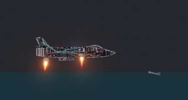 Мод "Aby's Realistic F35 Modern Fighter Jet v3" для People Playground 0