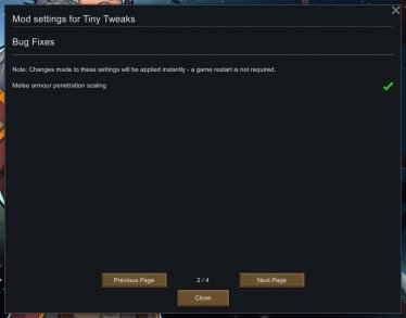 Мод «Tiny Tweaks» для Rimworld (v1.1 - 1.2) 0