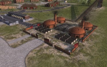 Мод "Charcoal Kilns" для Workers & Resources: Soviet Republic 3