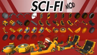 Мод "MJM SciFi Mod" для Scrap Mechanic