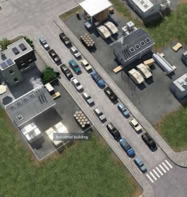 Мод «Car Parking» для Transport Fever 2 0