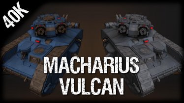 Мод «Macharius Vulcan» для Ravenfield (Build 23) 0