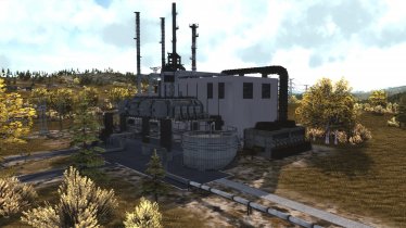 Мод "Gas (fuel) power plant" для Workers & Resources: Soviet Republic 0